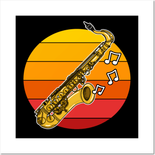 Saxophone Summer Festival Saxophonist Jazz Musician Posters and Art